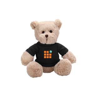 The Mellow Beige Bear in T Shirt, A Fuzzy Stock Teddy