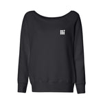 Load image into Gallery viewer, BELLA + CANVAS Women&#39;s Sponge Fleece Wide Neck Sweatshirt
