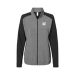 Load image into Gallery viewer, Adidas Women&#39;s Heather Block Full-Zip Wind Jacket
