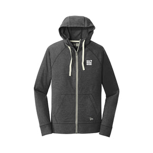 New Era Sueded Cotton Blend Full-Zip Hoodie