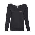 Load image into Gallery viewer, BELLA + CANVAS Women&#39;s Sponge Fleece Wide Neck Sweatshirt
