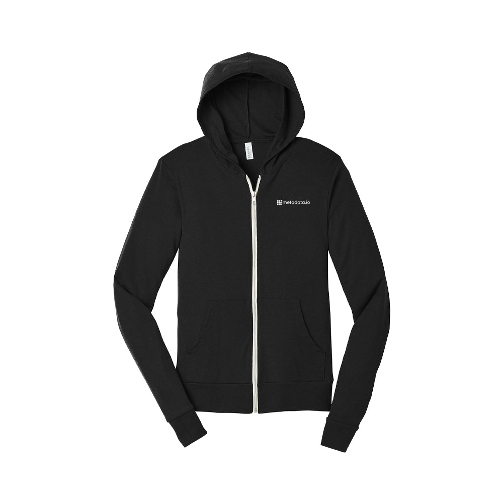 BELLA+CANVAS Unisex Triblend Full-Zip Lightweight Hoodie