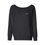 Load image into Gallery viewer, BELLA + CANVAS Women&#39;s Sponge Fleece Wide Neck Sweatshirt
