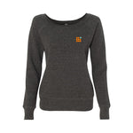 Load image into Gallery viewer, BELLA + CANVAS Women&#39;s Sponge Fleece Wide Neck Sweatshirt
