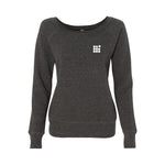 Load image into Gallery viewer, BELLA + CANVAS Women&#39;s Sponge Fleece Wide Neck Sweatshirt
