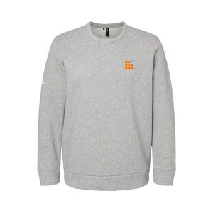 Adidas Fleece Crewneck Sweatshirt - Grey Heather