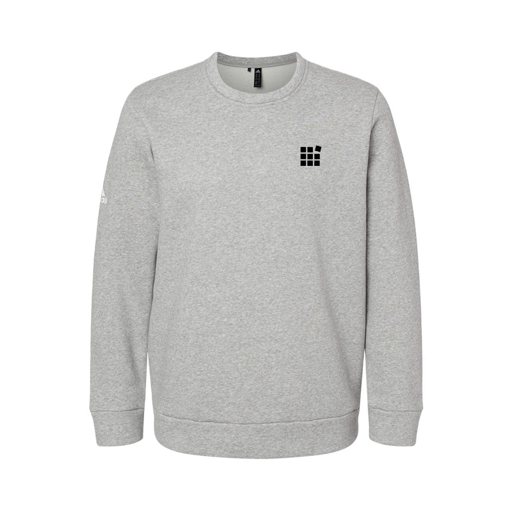 Adidas Fleece Crewneck Sweatshirt - Grey Heather