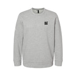 Load image into Gallery viewer, Adidas Fleece Crewneck Sweatshirt - Grey Heather
