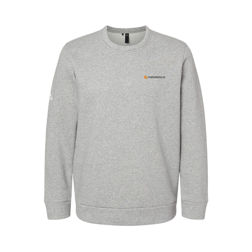 Adidas Fleece Crewneck Sweatshirt - Grey Heather