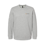 Load image into Gallery viewer, Adidas Fleece Crewneck Sweatshirt - Grey Heather
