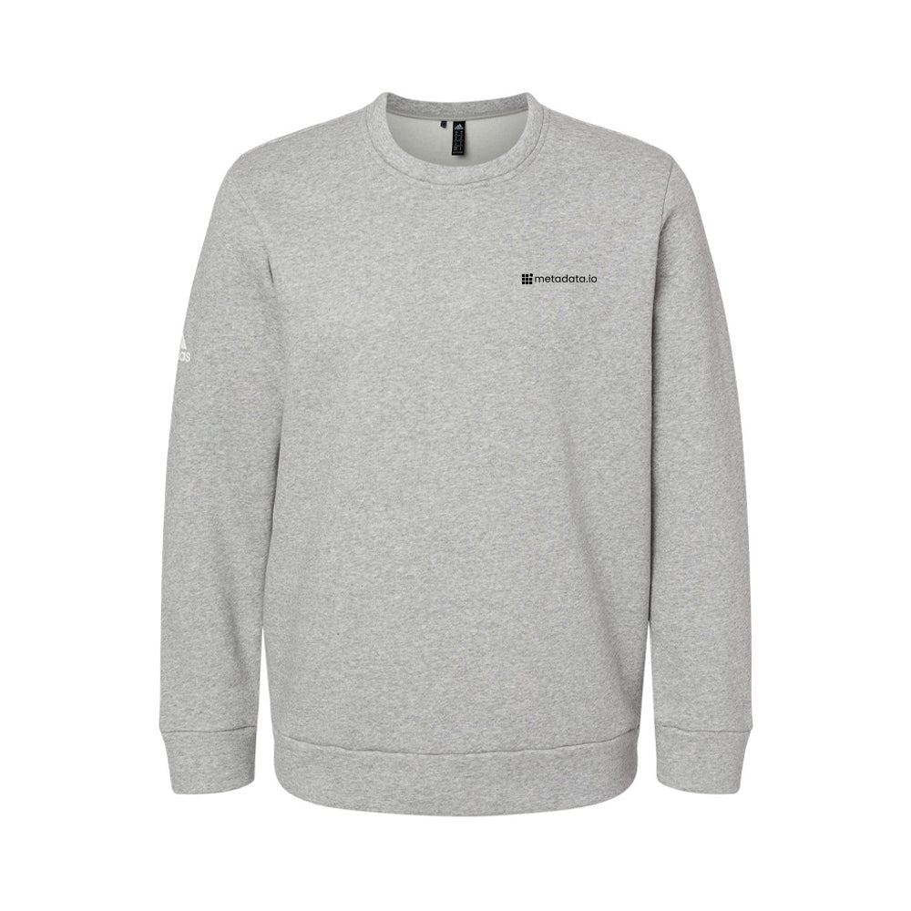 Adidas Fleece Crewneck Sweatshirt - Grey Heather