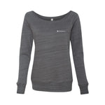 Load image into Gallery viewer, BELLA + CANVAS Women&#39;s Sponge Fleece Wide Neck Sweatshirt
